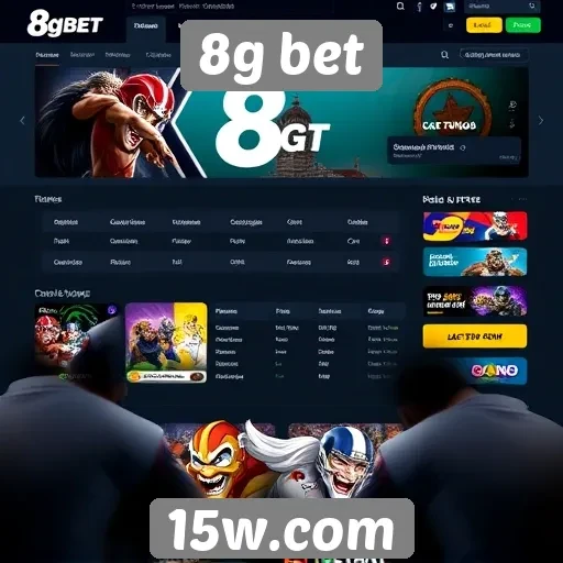 Navegação intuitiva no site 8g bet atrai novos jogadores